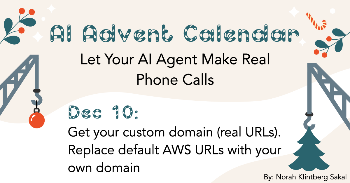 Get your custom domain (real URLs)