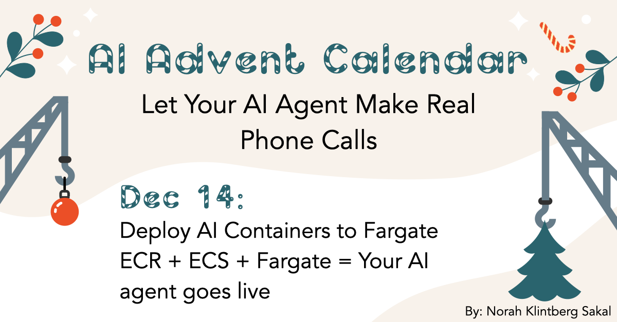 Deploy AI Containers to Fargate