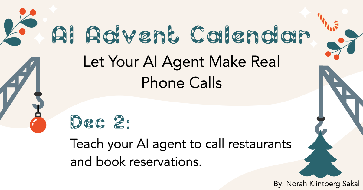 Teach your AI agent to call and book restaurants
