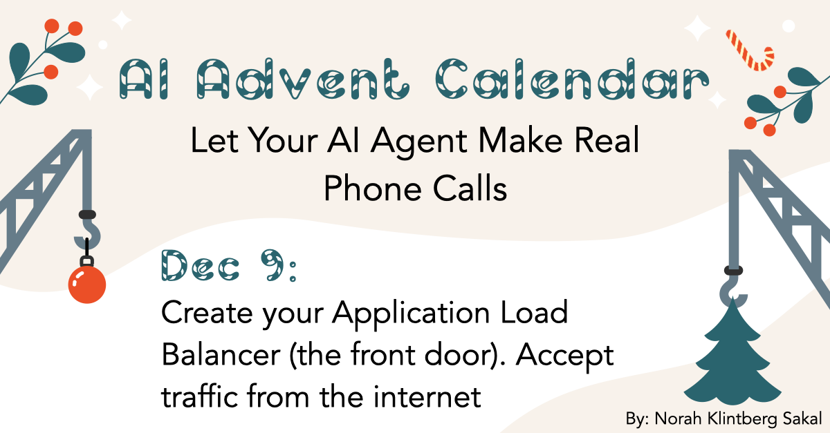 Create your Application Load Balancer (the front door)